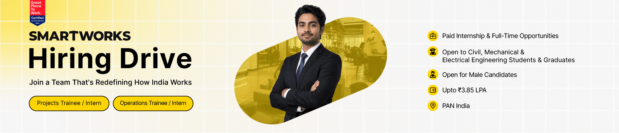 Smartworks Hiring Drive