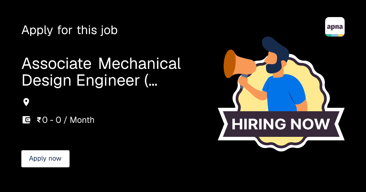 Associate Mechanical Design Engineer (SolidWorks) Job at Vertiv Energy ...
